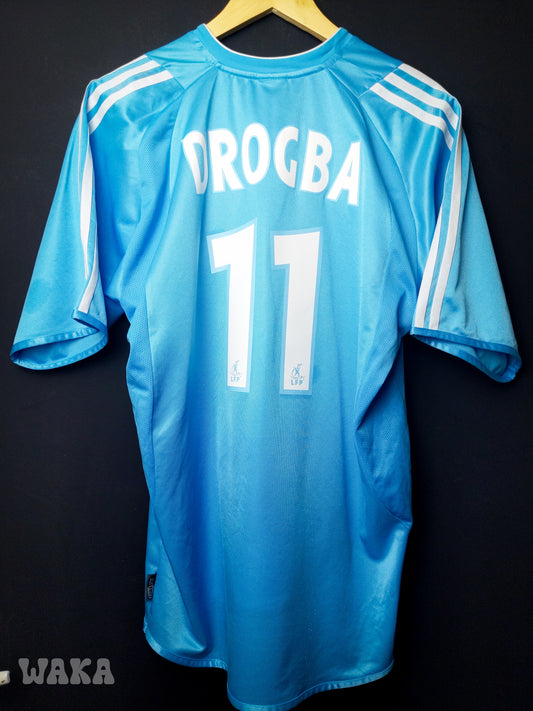 OM Olympique de Marseille 2003/2004 - Drogba - Away shirt - M