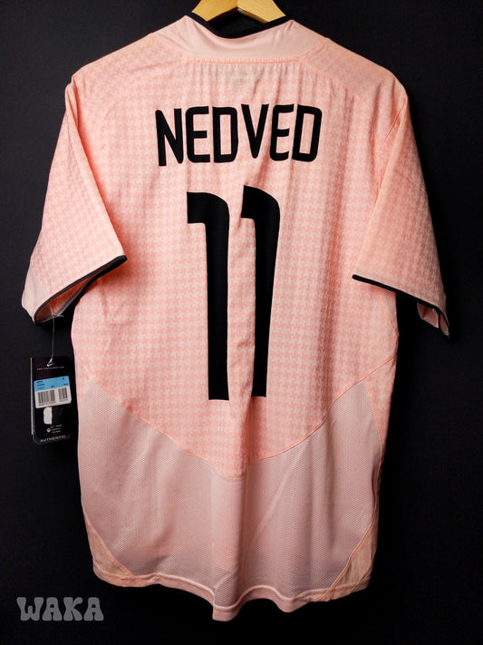Juventus 2003/2004 - Nedved - Away shirt - M *BNWT*