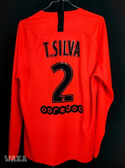 PSG 2019/2020 - Thiago Silva - Away shirt - L