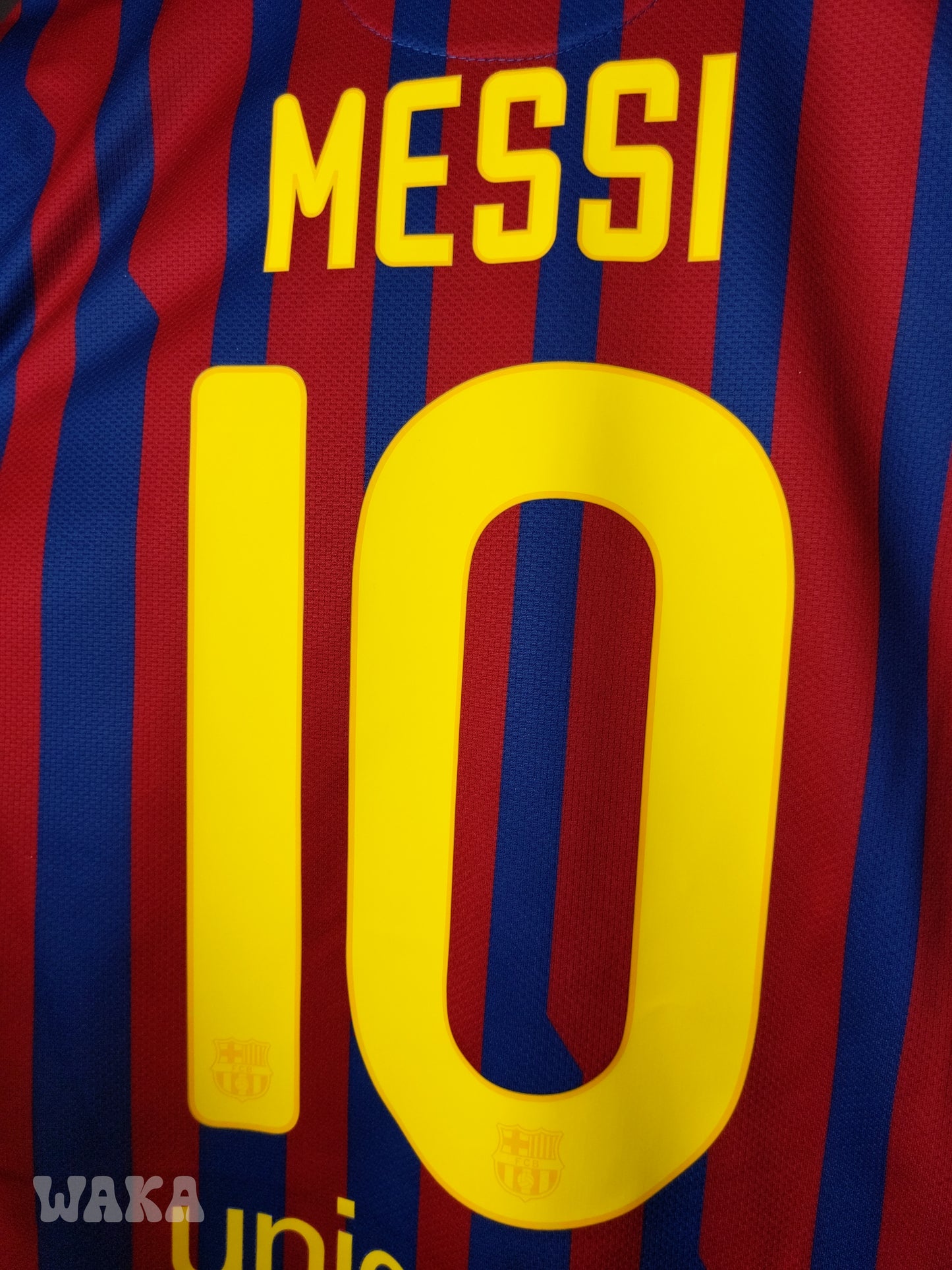 FC Barcelone 2011/2012 - Messi - Home shirt - S [Long Sleeves]