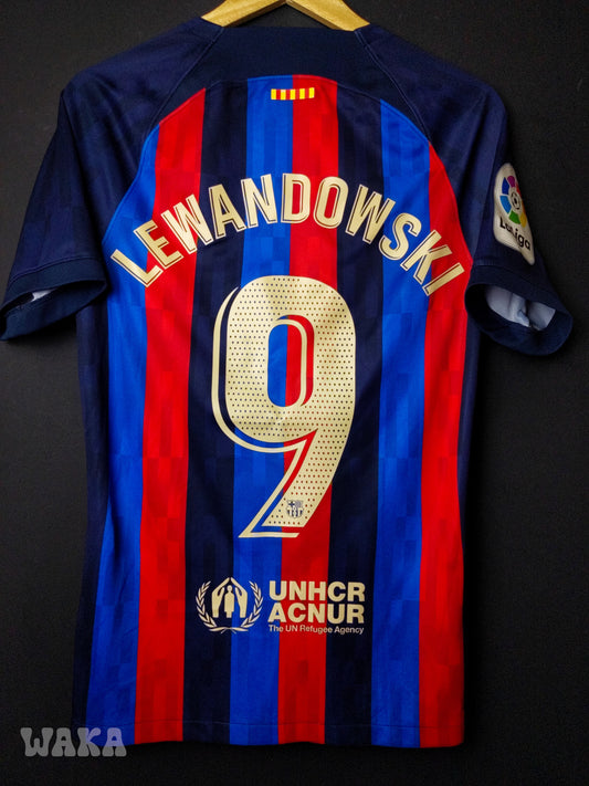 FC Barcelone 2022/2023 - Lewandowski - Home shirt - S