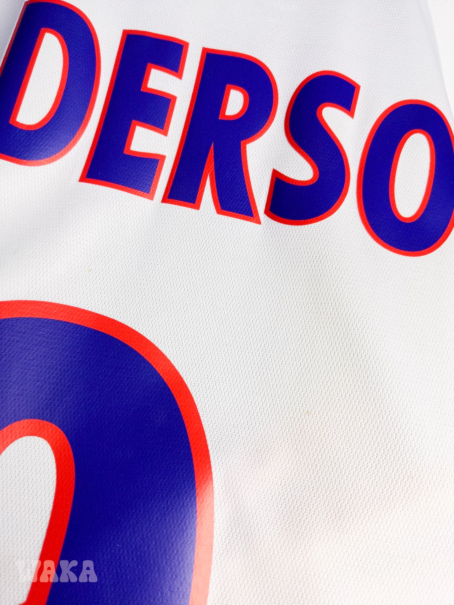 OL Olympique Lyonnais 2001/2002 - Anderson - Home shirt - XL