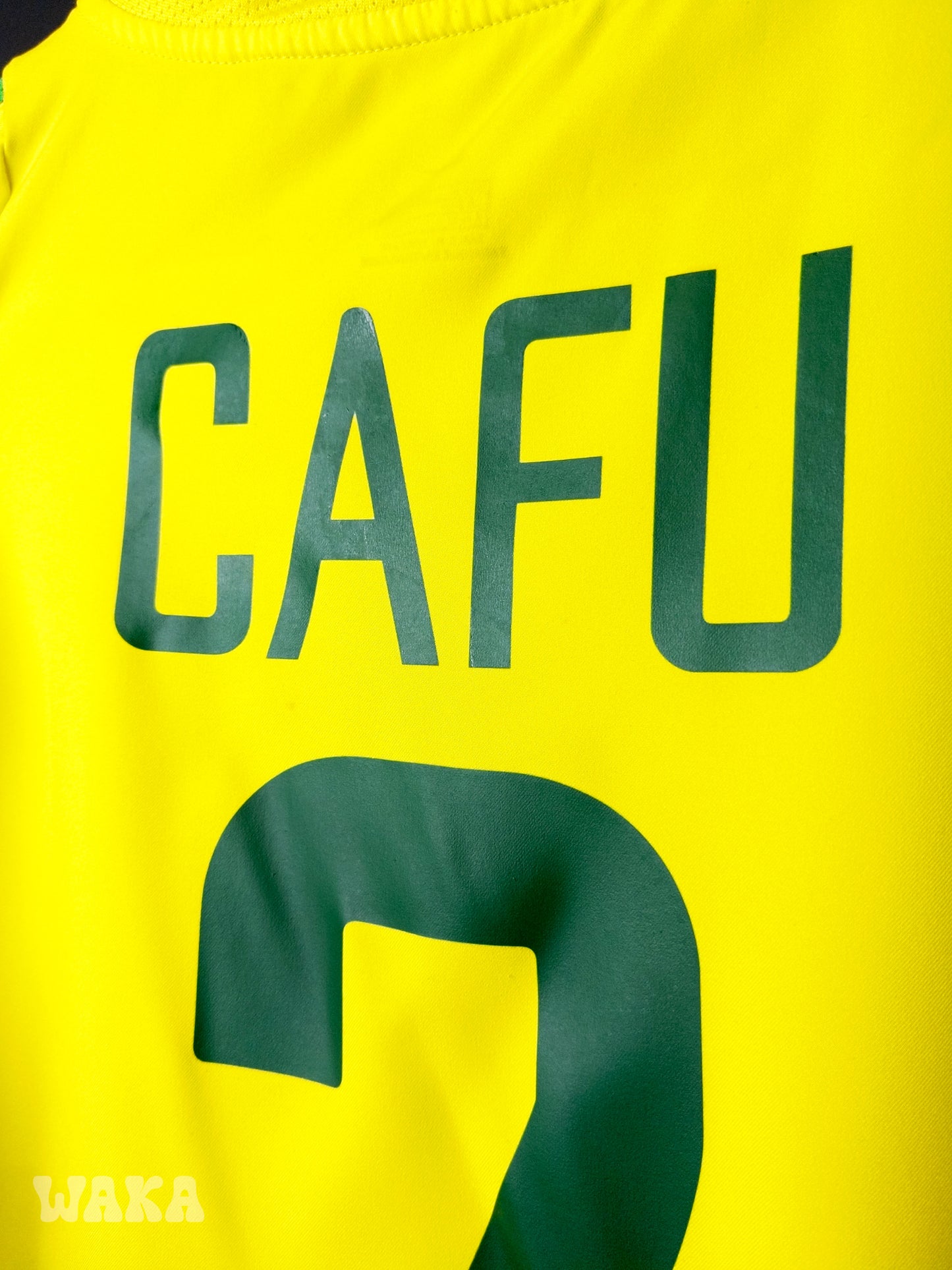 Brésil 2002 - Cafu - Home shirt - M