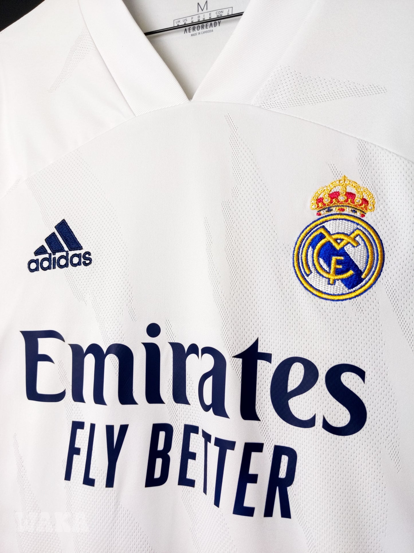 Real Madrid 2020/2021 - Home shirt - M [Longsleeves]