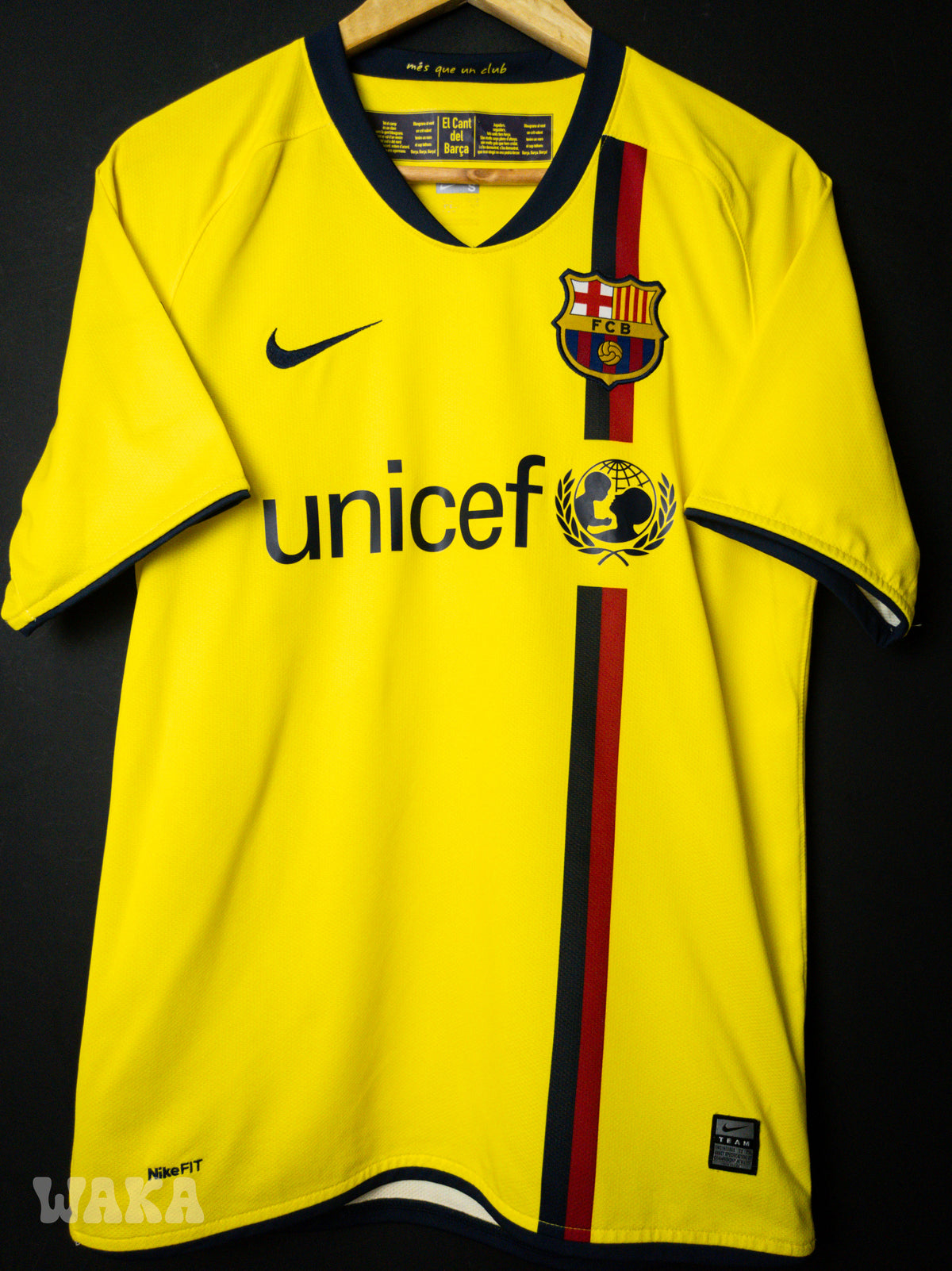 FC Barcelone 2008/2009 - Iniesta - Away shirt - S