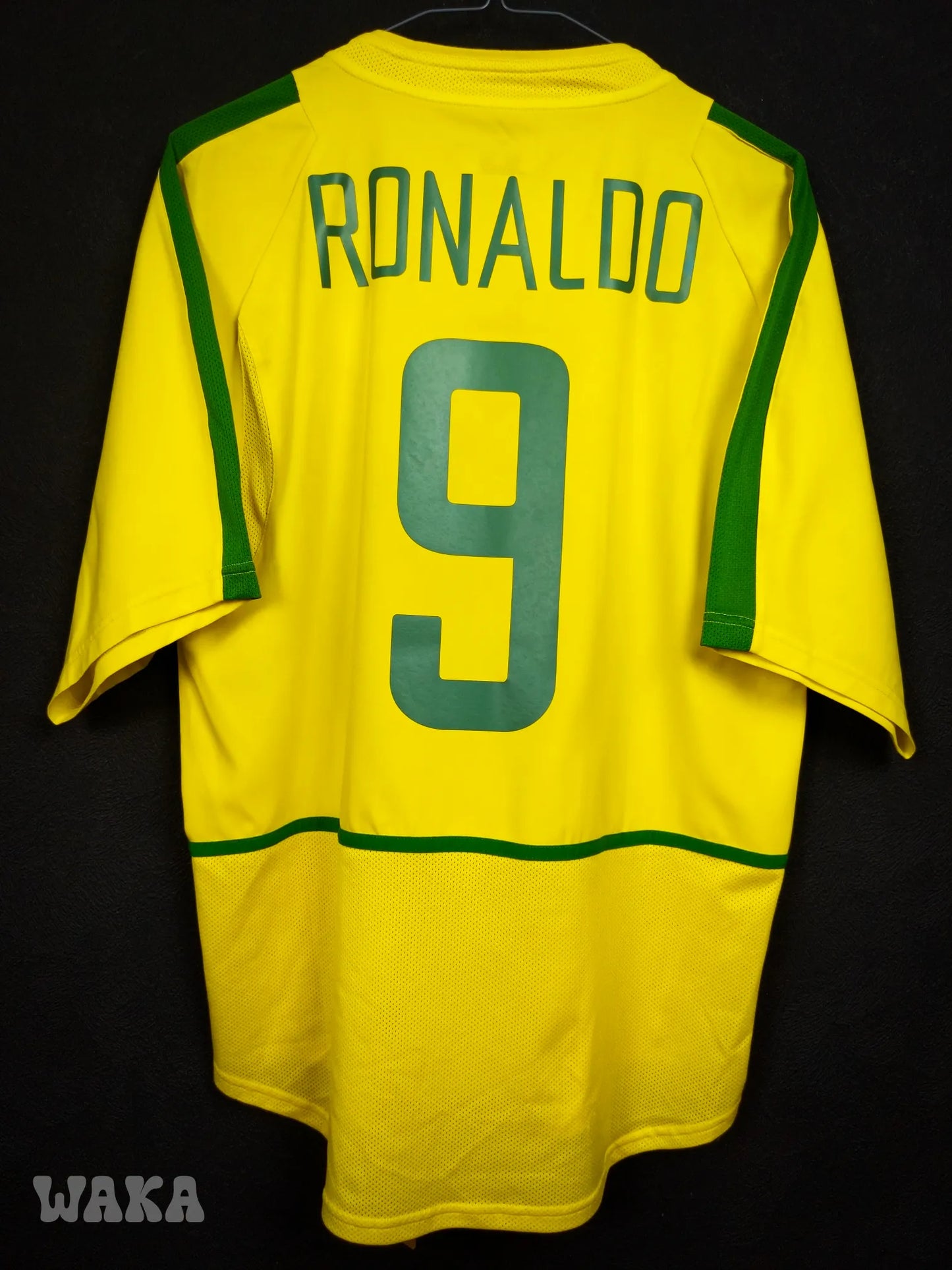 Brésil 2002 - Ronaldo - Home shirt - M