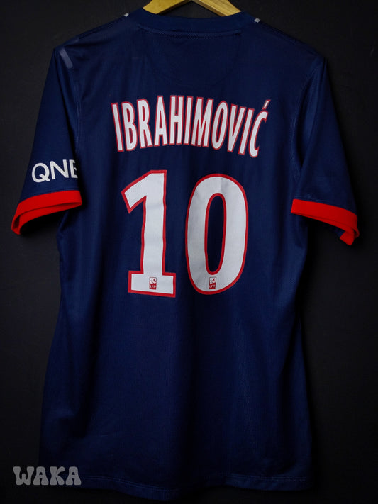 PSG 2013/2014 - Ibrahimovic - Home shirt - L *PRO* *OG Nameset*
