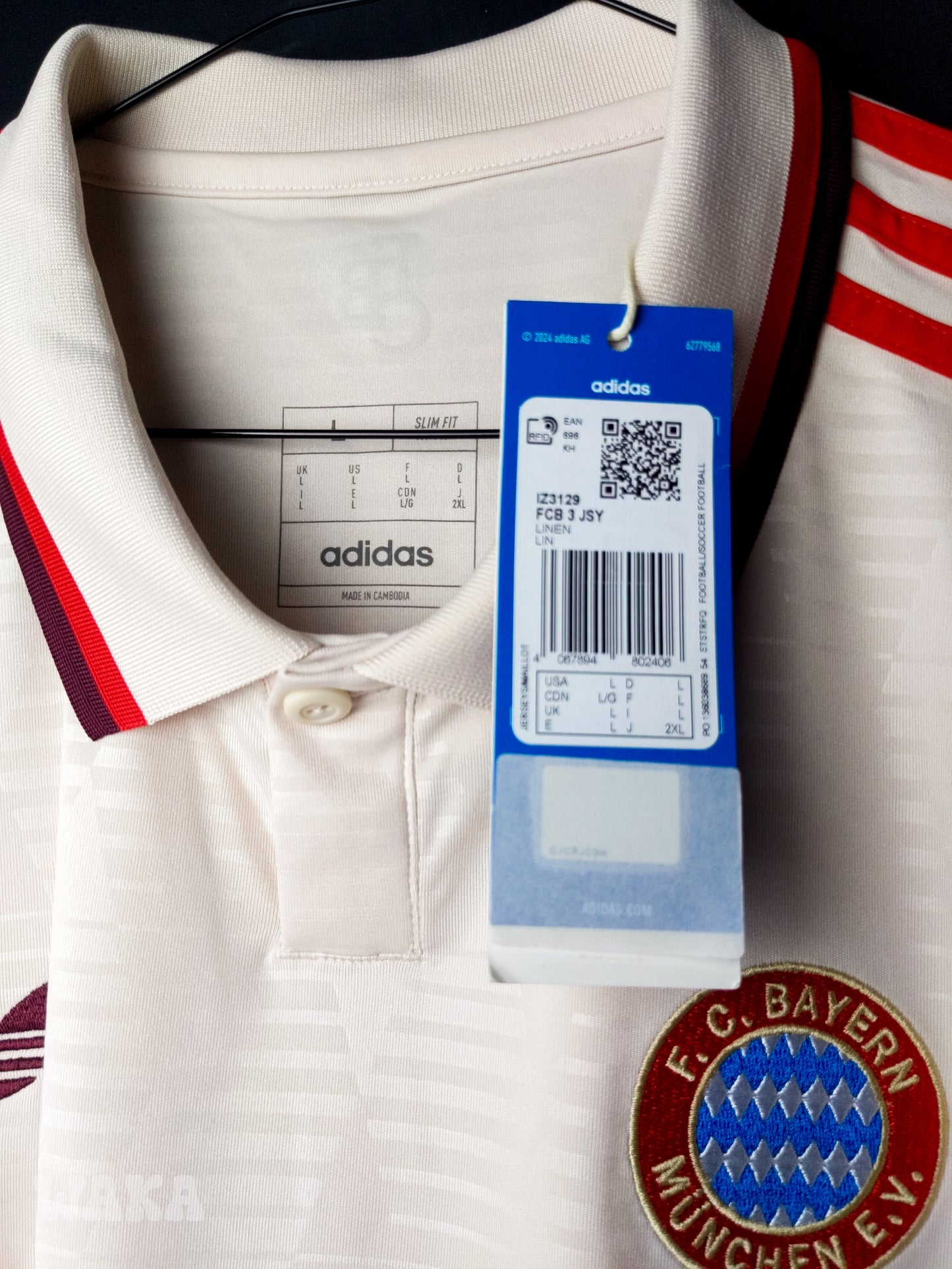 Bayern Munich 2024/2025 - Kane - Third shirt - L *BNWT*