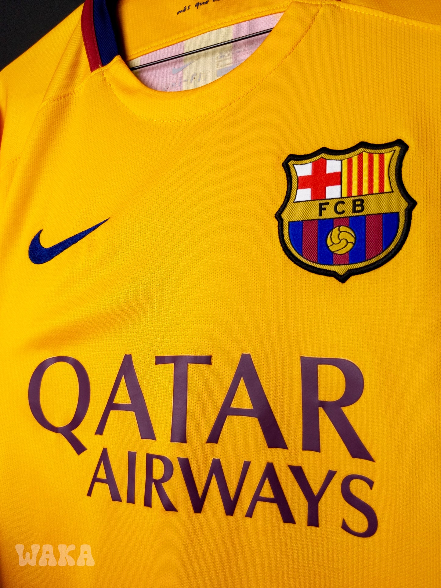FC Barcelone 2015/16 - Messi - Away shirt - S