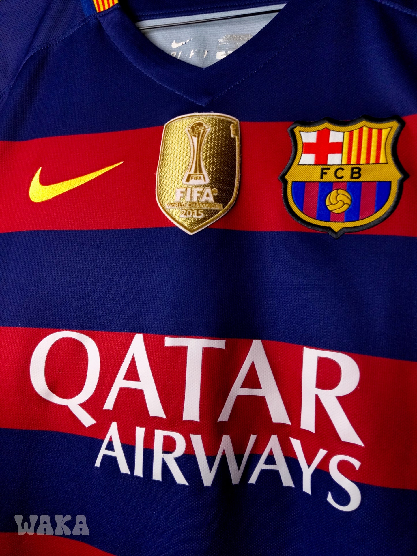 FC Barcelone 2015/16 - Suarez - Home shirt - S