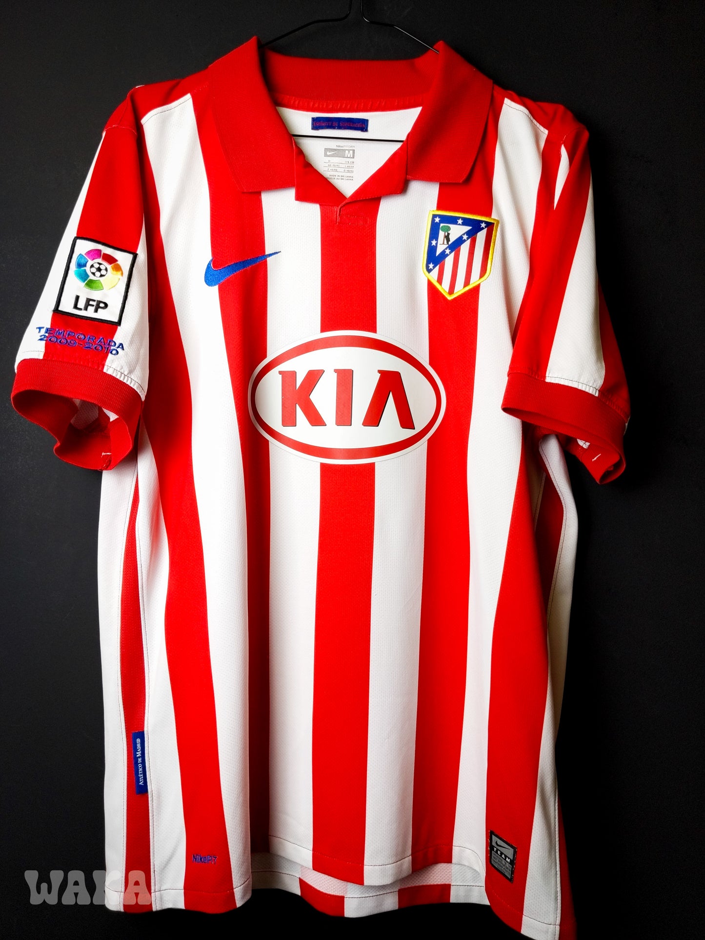 Atletico Madrid 2009/2010 - Forlan - Home shirt - M