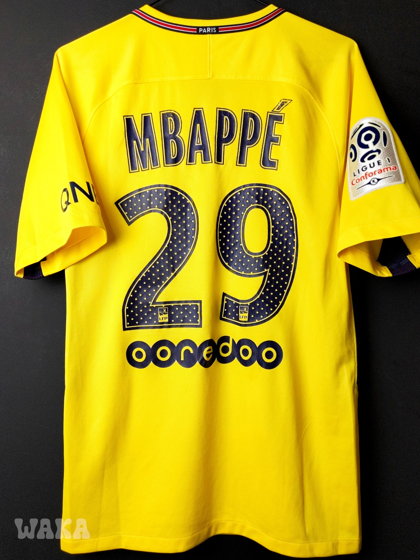 PSG Paris Saint-Germain 2017/2018 - Mbappé - Away shirt - S
