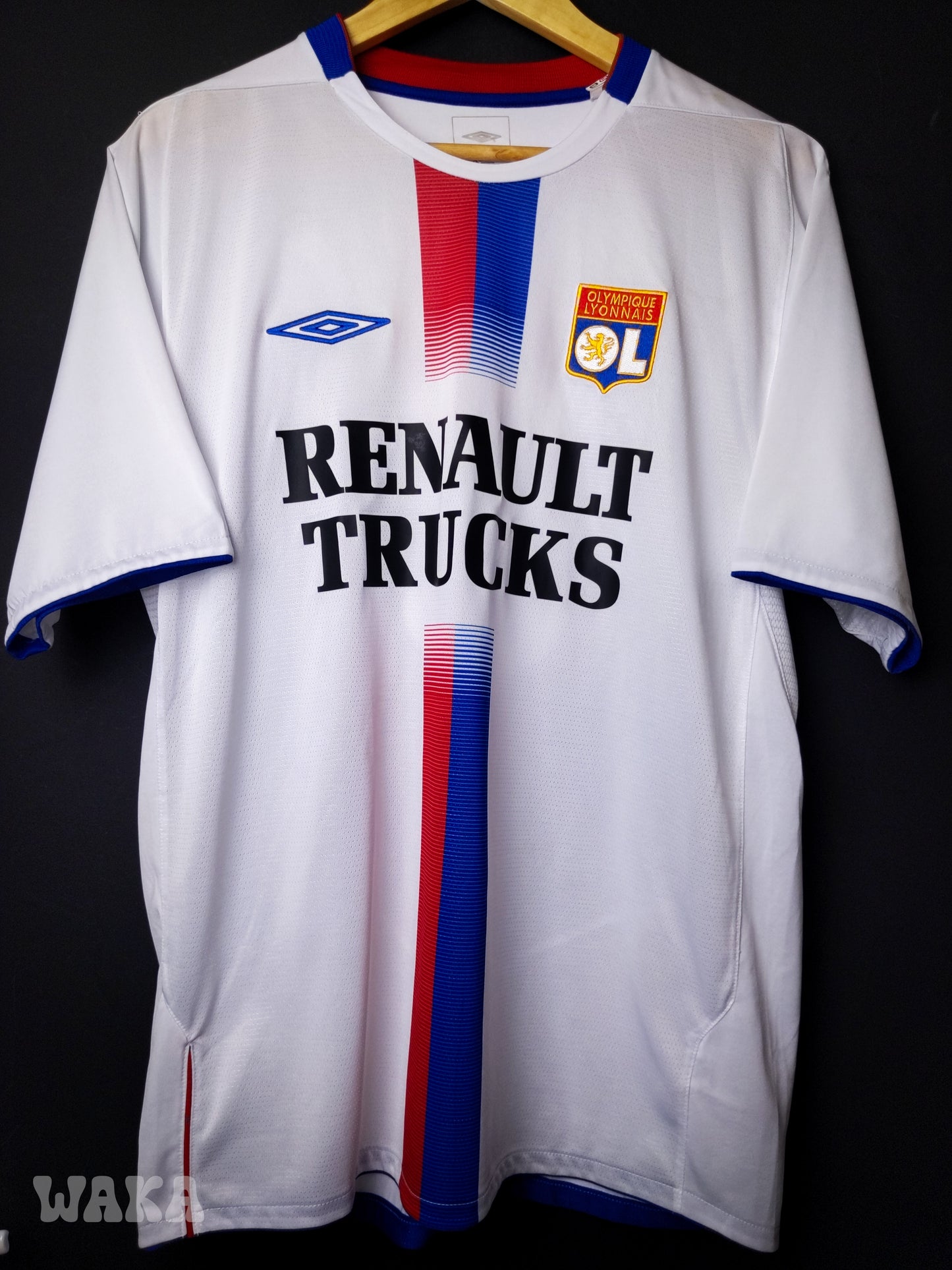 OL Olympique Lyonnais 2004/2006 - Juninho - Home shirt - L