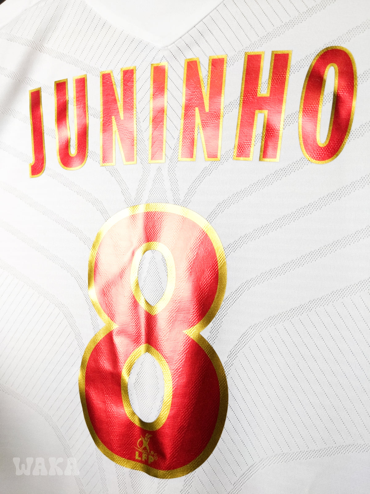OL Olympique Lyonnais 2008/2009 - Juninho - Home shirt - M