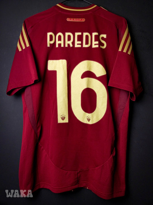 AS Roma 2024/2025 - Paredes - Home shirt - M