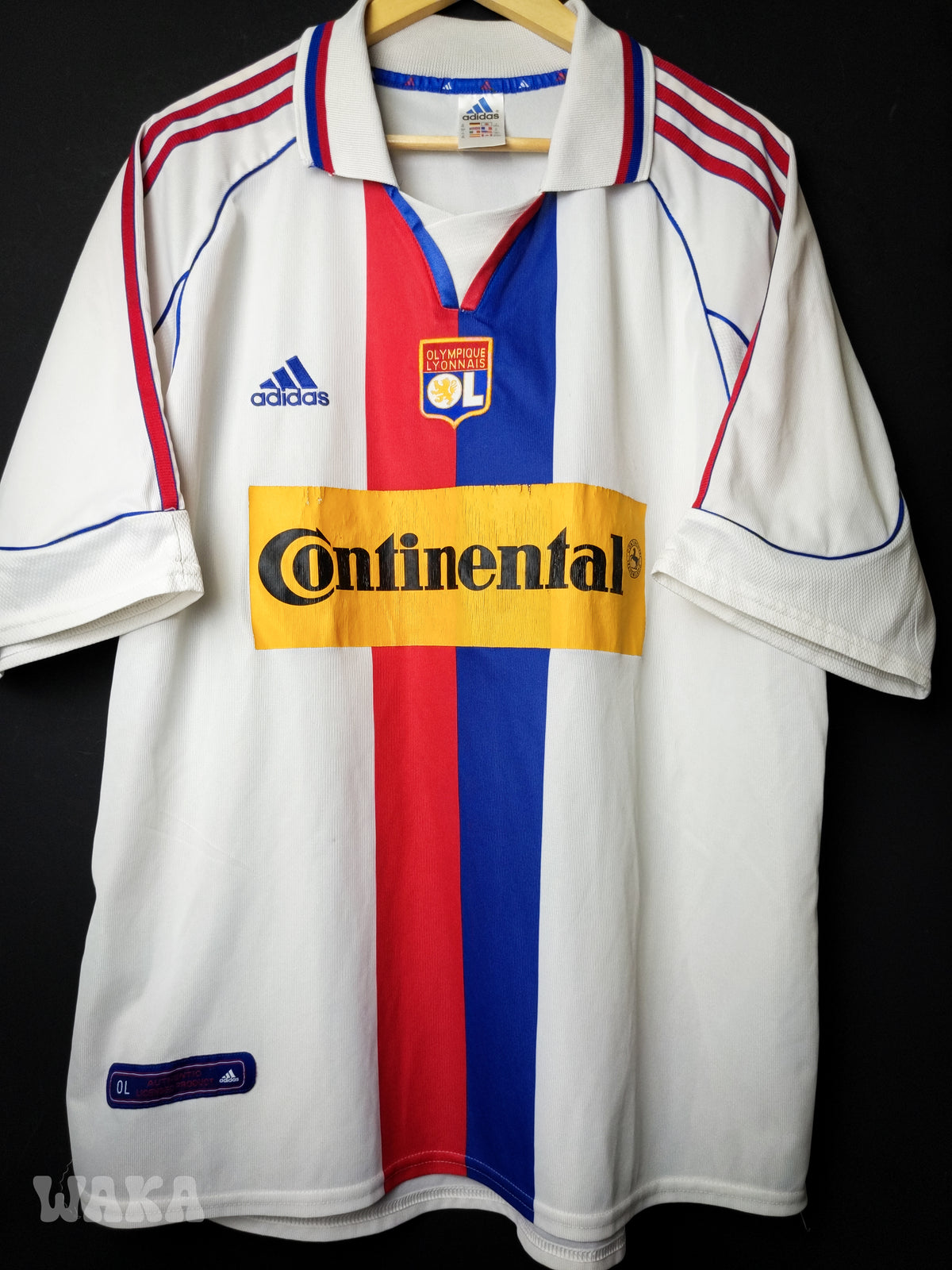 OL Olympique Lyonnais 2000/2001 - Home shirt - XL