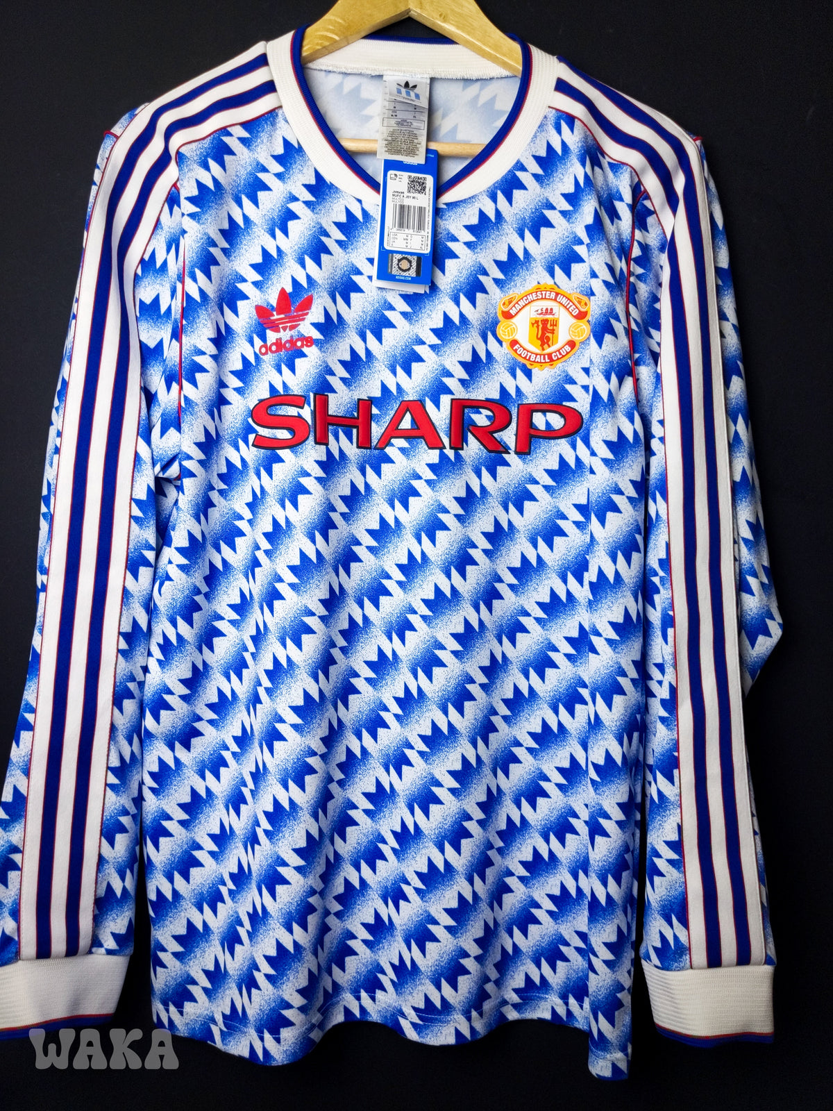 Manchester United 1990/1992 - Away Shirt - M [Long Sleeves] *BNWT* (Reissue)