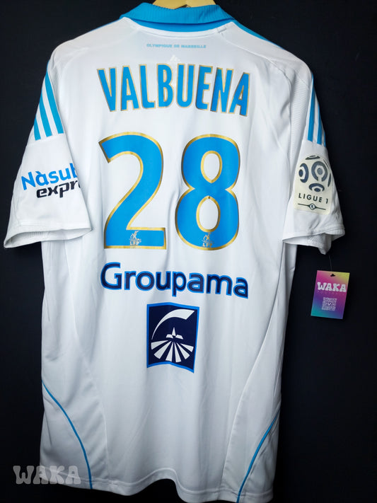 OM Olympique de Marseille 2008/2009 - Valbuena - Home shirt - M