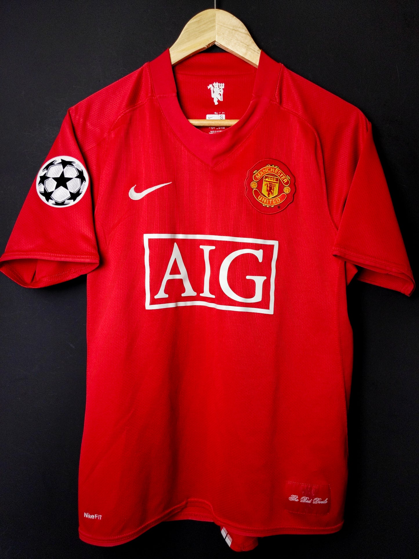 Manchester United 2007/2008/2009 - Cristiano Ronaldo - Home Shirt - S