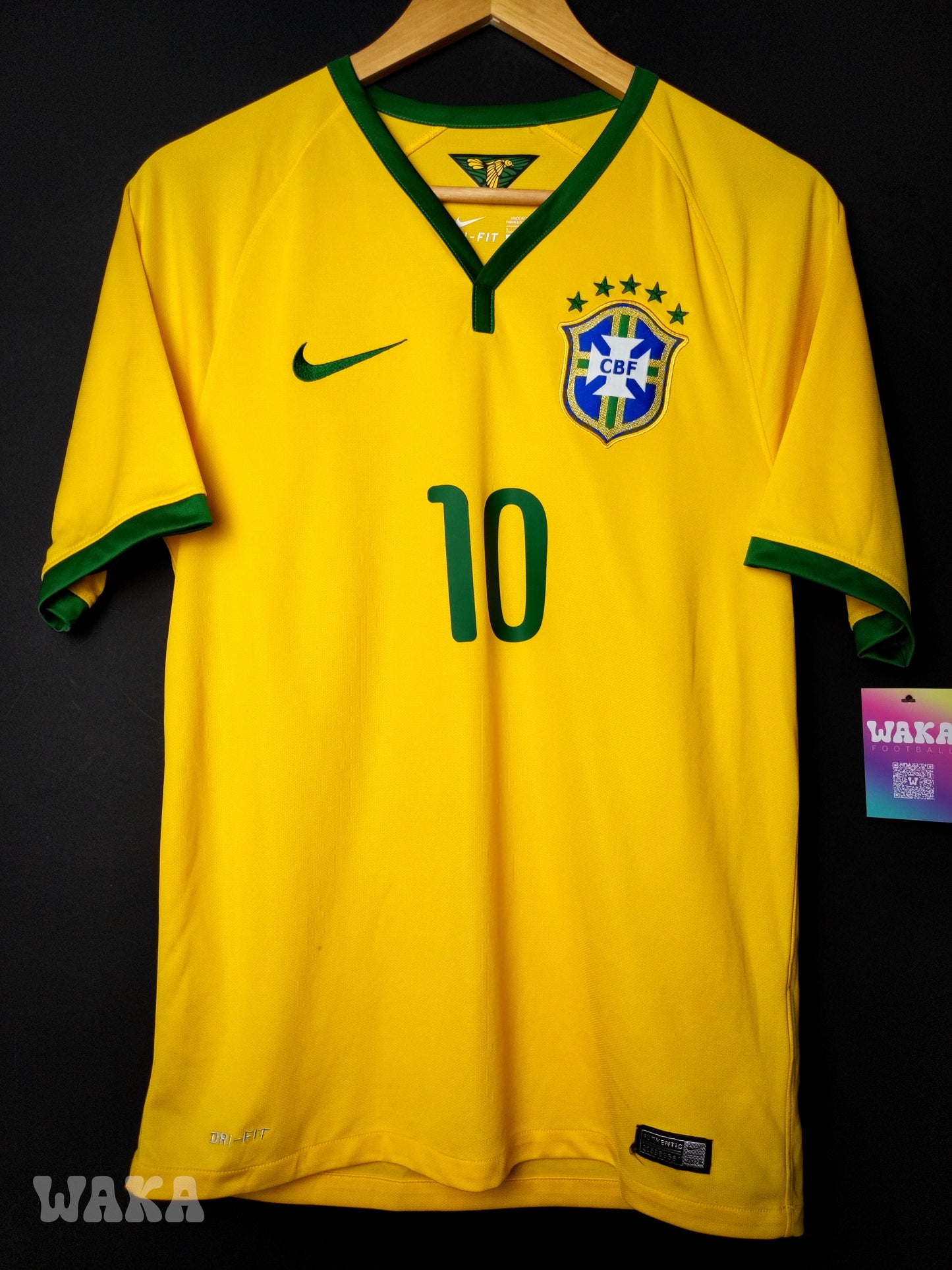 Brésil 2014 - Neymar - Home shirt - S