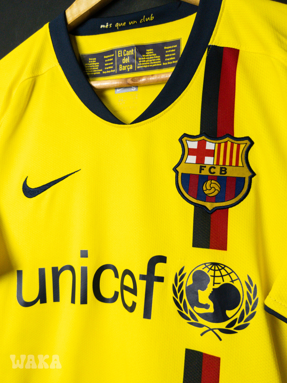 FC Barcelone 2008/2009 - Iniesta - Away shirt - S