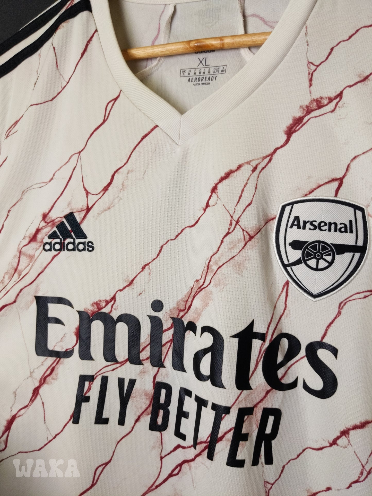 Arsenal 2020/2021 - David Luiz - Away shirt - XL
