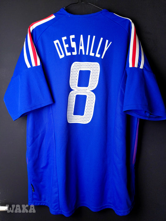 France 2002 - Desailly - Home Shirt - L
