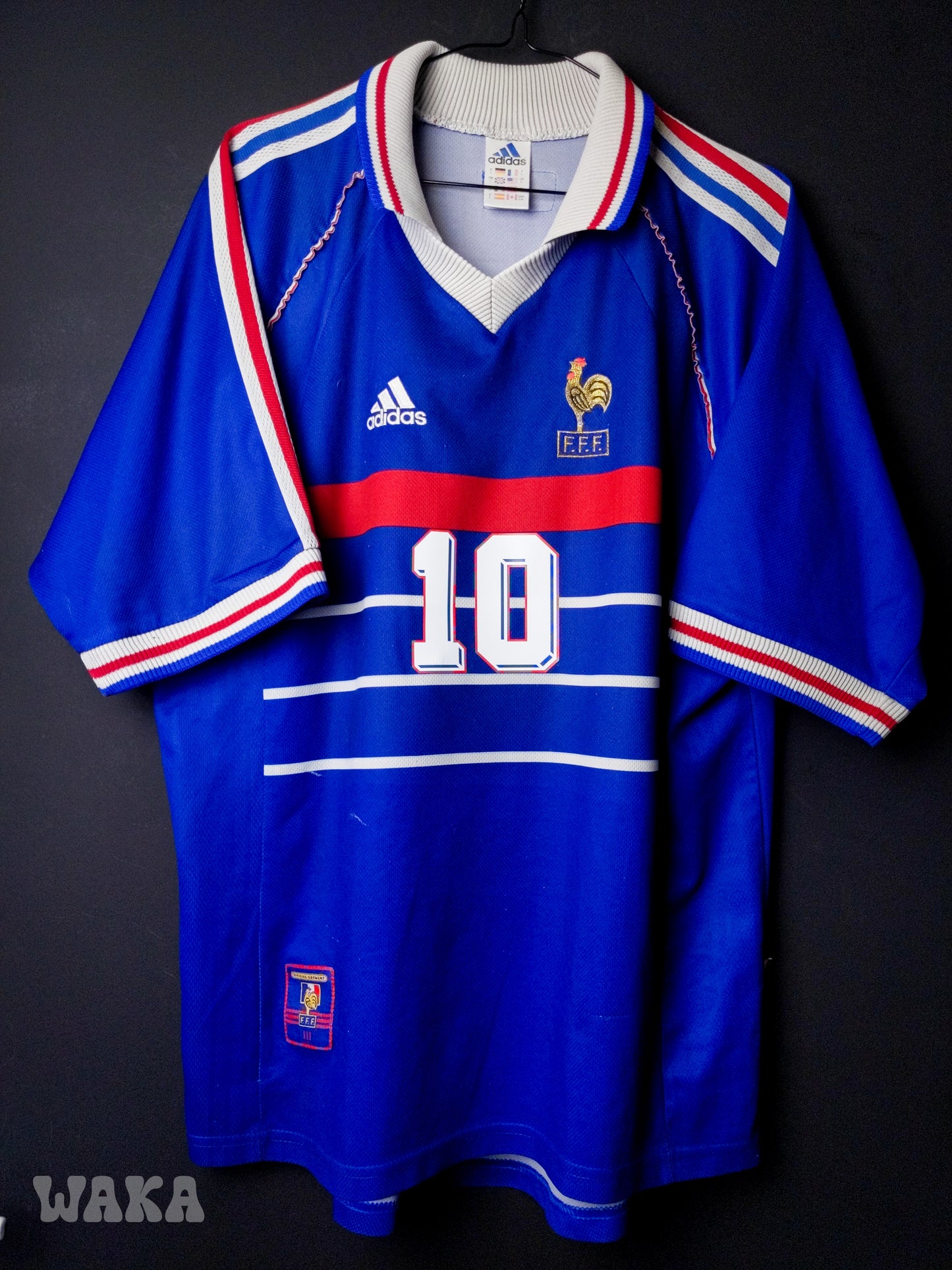 France 1998 - Zidane - Home Shirt - L