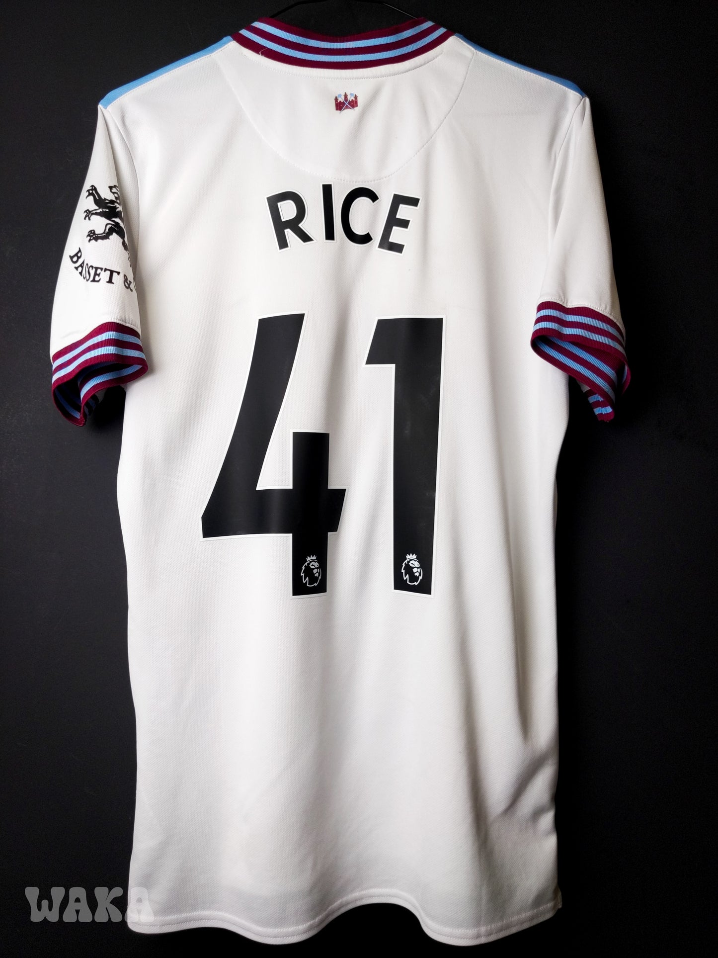West Ham 2019/2020 - Rice - Away shirt - S
