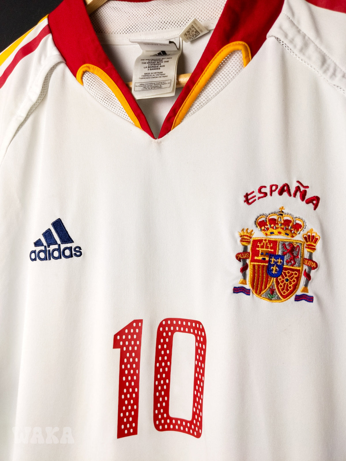 Espagne 2004 - Morientes - Away shirt - L